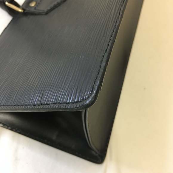 Louis Vuitton Black Epi Triangle Handbag Sku# 67623 - Picture 6 of 9